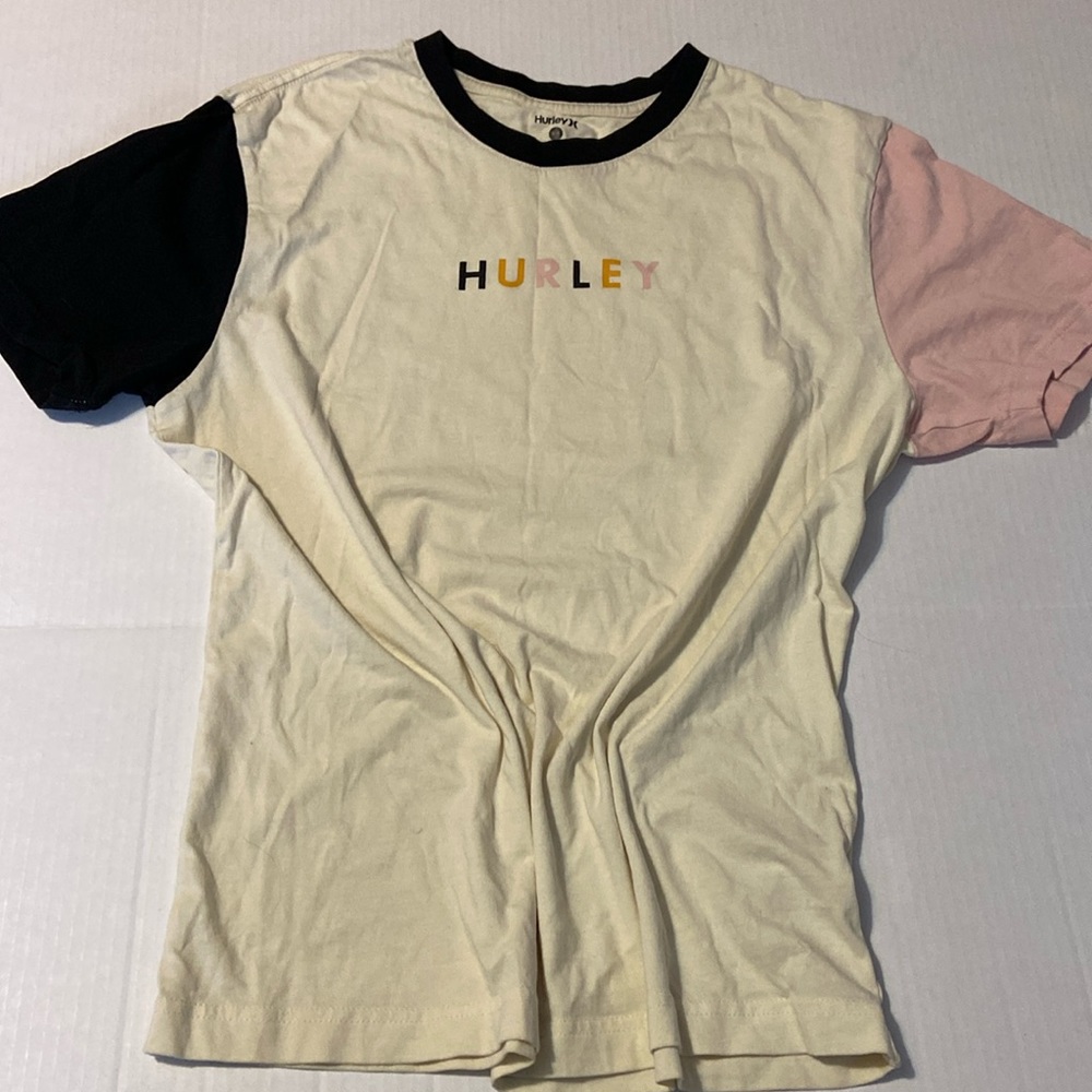 Hurley Colour Block 100% Cotton Tee.